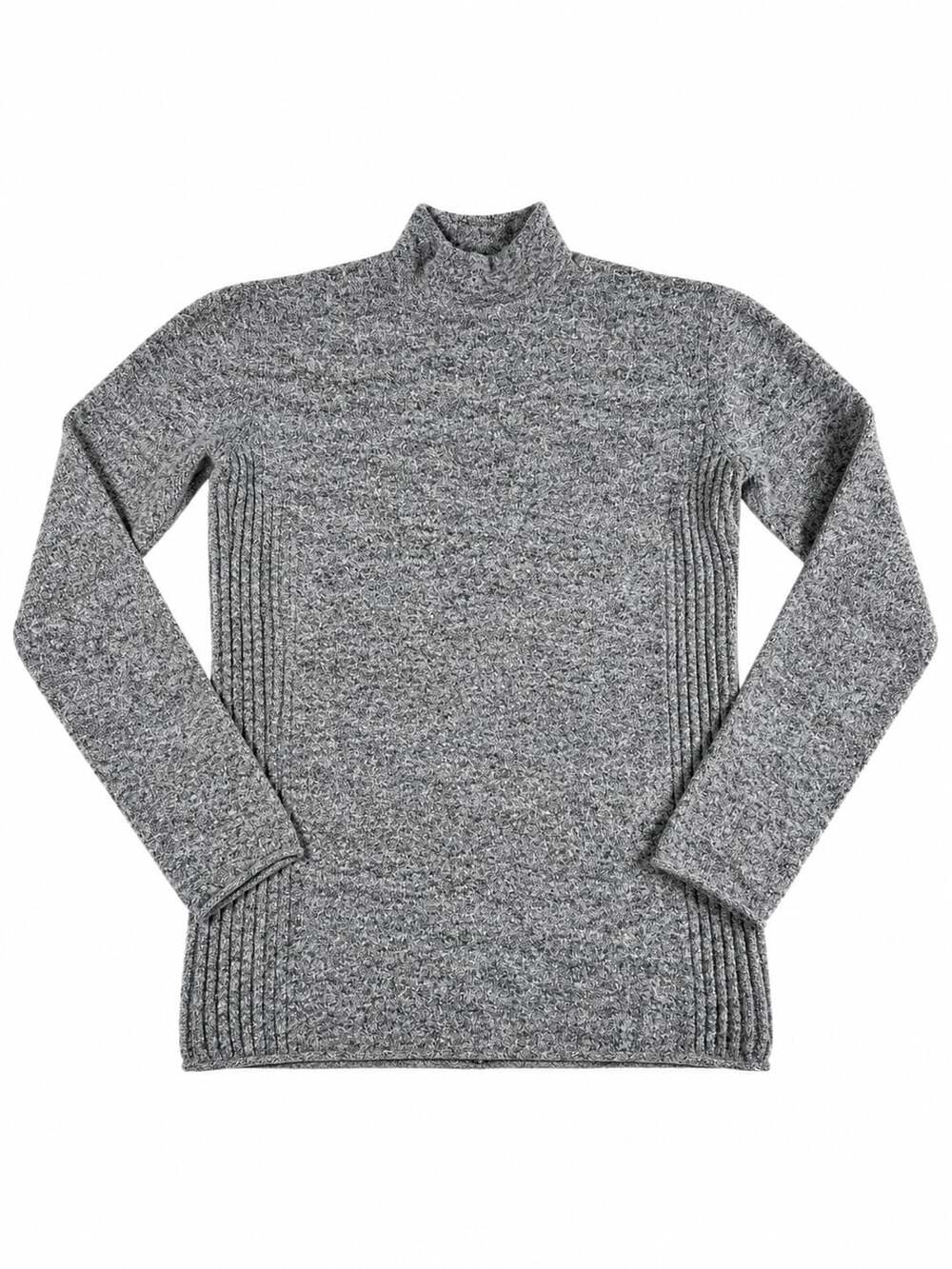 Columbia Sportswear Company Women's Gray Mélange Mock Neck Knit Sweater Size M